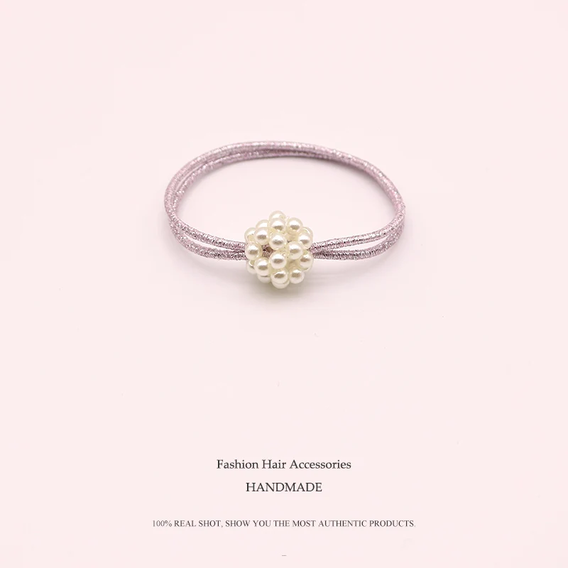 Euhra Pearl and Elastic Rope Sweet Elastic Hair Bands Handmade Pear Flower Rubber Band For Women's and Girl Headwear Accessories
Euhra Pearl and Elastic Rope Sweet Elastic Hair Bands Handmade Pear Flower Rubber Band For Women's and Girl Headwear Accessories