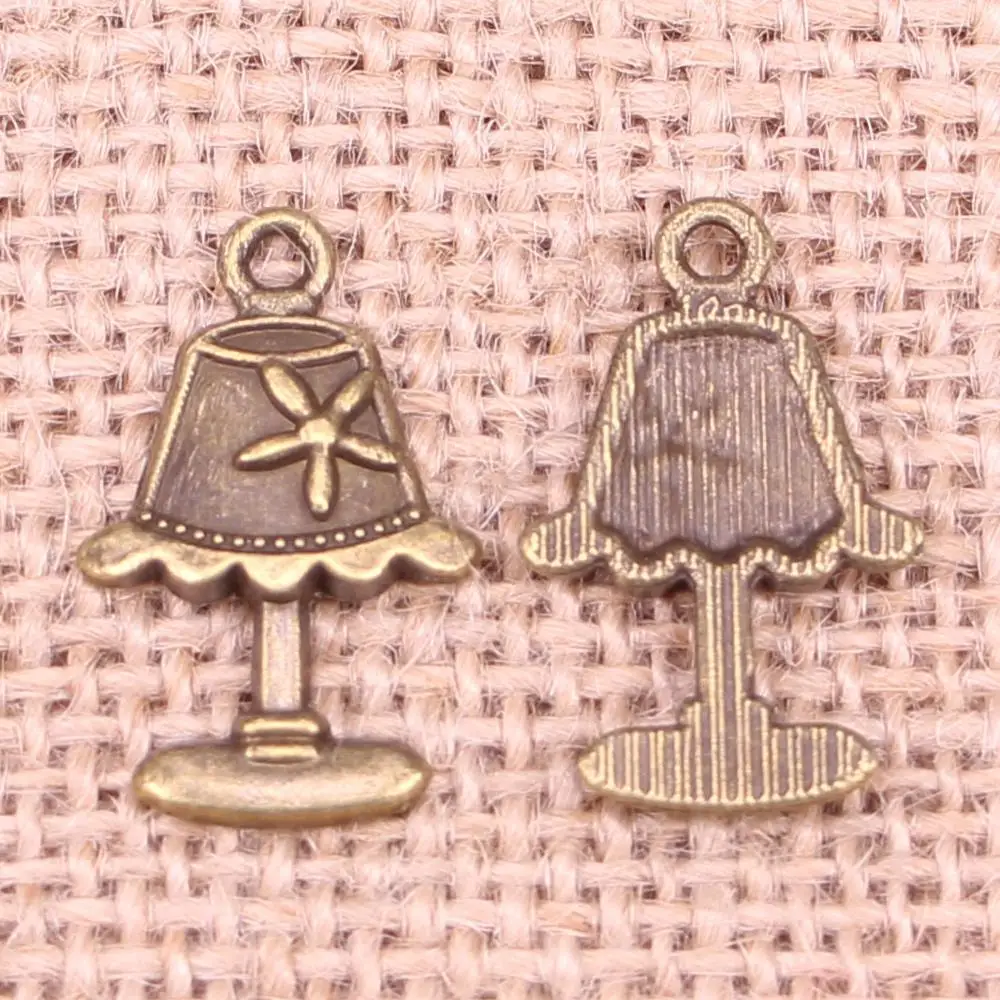 96pcs Jewelry Charms desk lamp 23x15mm Antique Bronze Plated Pendants Making DIY Handmade Tibetan Bronze Jewelry
96pcs Jewelry Charms desk lamp 23x15mm Antique Bronze Plated Pendants Making DIY Handmade Tibetan Bronze Jewelry