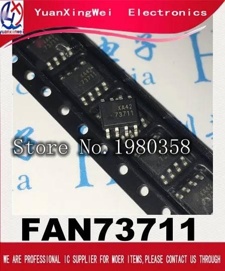Free shipping 100pcs/lot FAN73711 FAN73711MX FAN73711M SOP-8 | Электроника