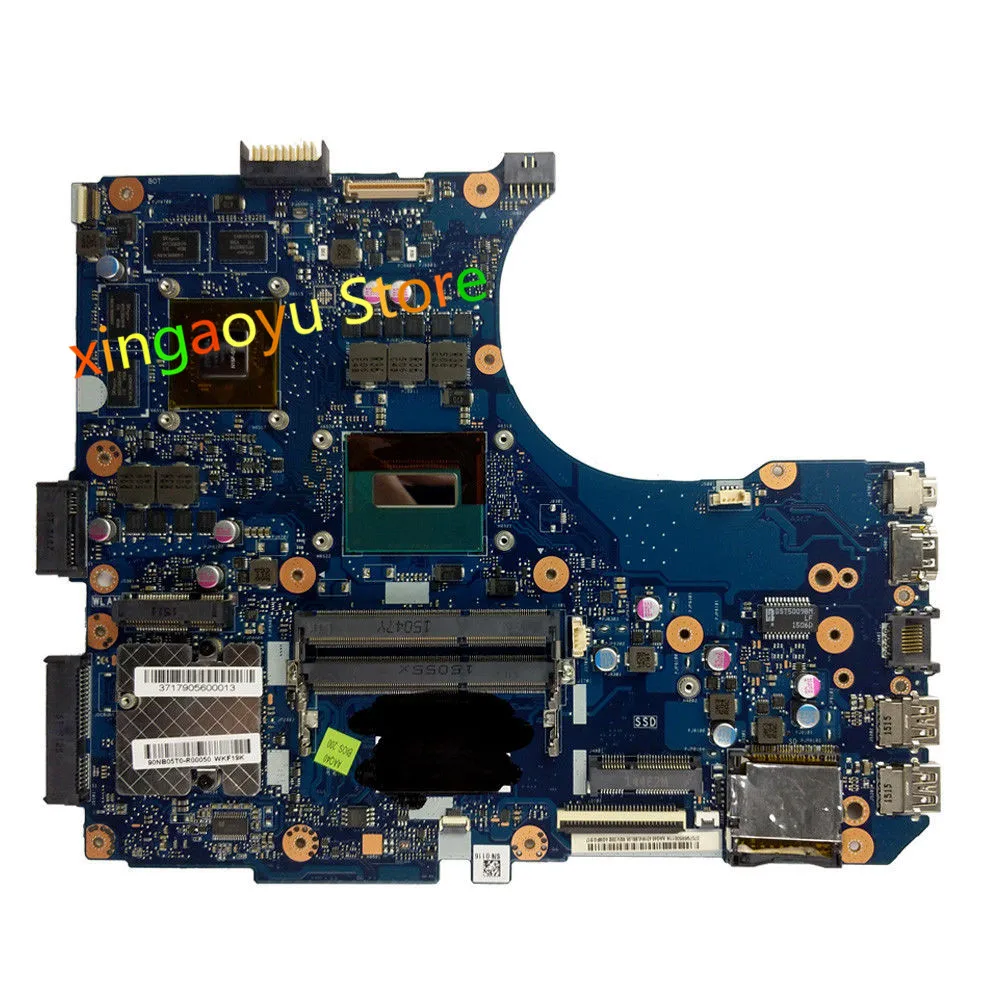 Laptop Motherboard For ASUS ROG G551JK i7-4710HQ GTX850M Non-integrated DDR3L 100% Tested k
Laptop Motherboard For ASUS ROG G551JK i7-4710HQ GTX850M Non-integrated DDR3L 100% Tested k