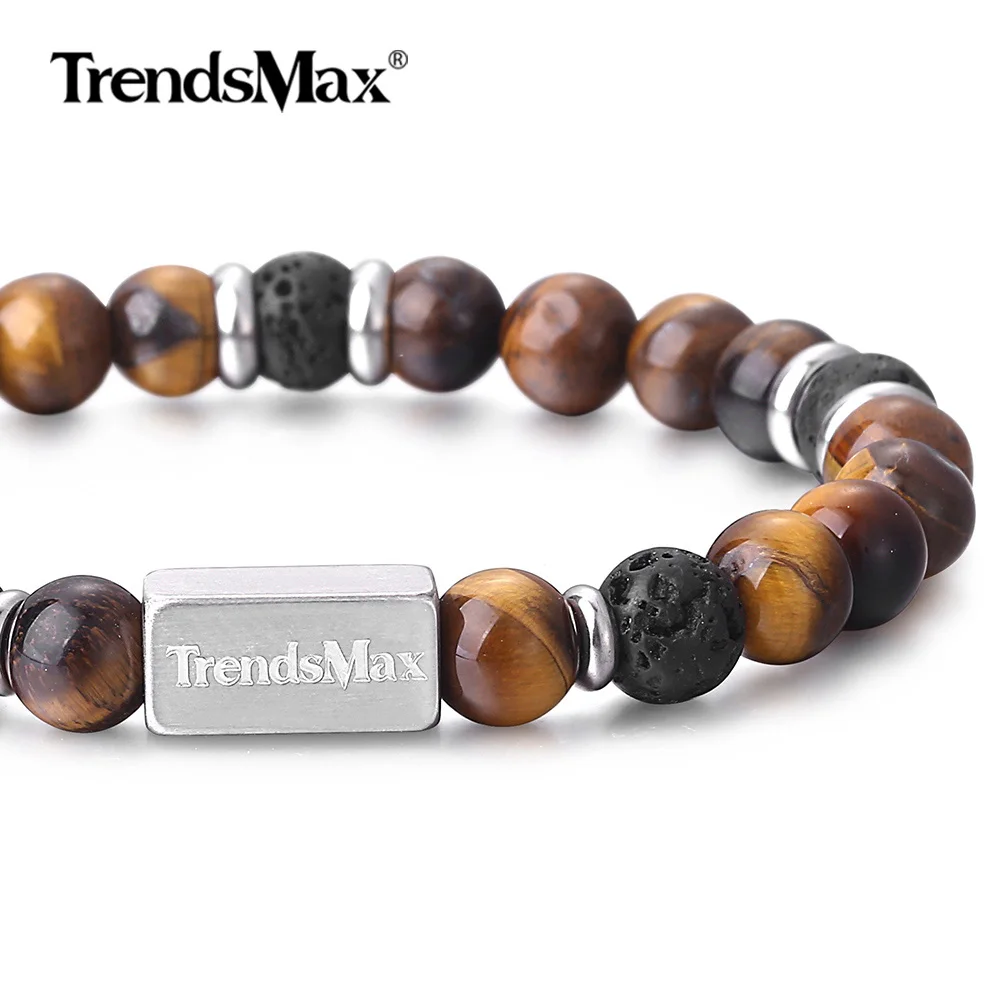 Natural Stone Beaded Bracelets Mens Womens Beads Gemstone Stretch Bracelet Crystal Chakra Energy Gift Tiger Eye Lava TBB013018MM
Natural Stone Beaded Bracelets Mens Womens Beads Gemstone Stretch Bracelet Crystal Chakra Energy Gift Tiger Eye Lava TBB013018MM
