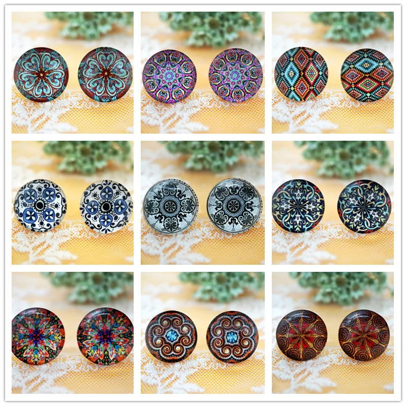 High grade 10PCS/lot Round 20MM Mixed Pattern Glass Cabochon for Cameo Base Setting Jewelry Accessories hand made Supplies
High grade 10PCS/lot Round 20MM Mixed Pattern Glass Cabochon for Cameo Base Setting Jewelry Accessories hand made Supplies