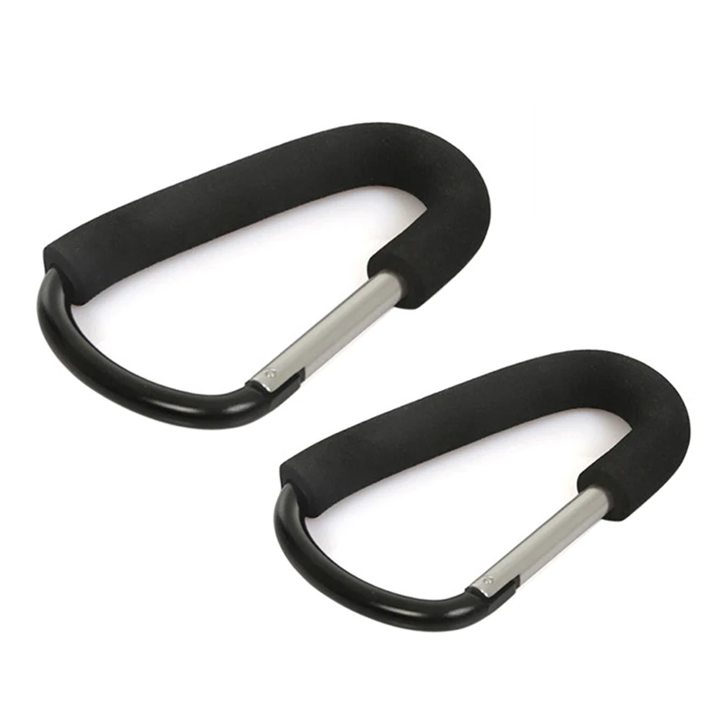 Pram Hook Carabiner Clip for Pram Shopping Bag Portable Stroller Baby Car Hook