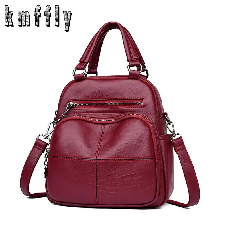 KMFFLY Leisure Women Backpacks Women's Leather Backpacks Female school Shoulder bags for teenage girls Travel Back sac a dos
KMFFLY Leisure Women Backpacks Women's Leather Backpacks Female school Shoulder bags for teenage girls Travel Back sac a dos