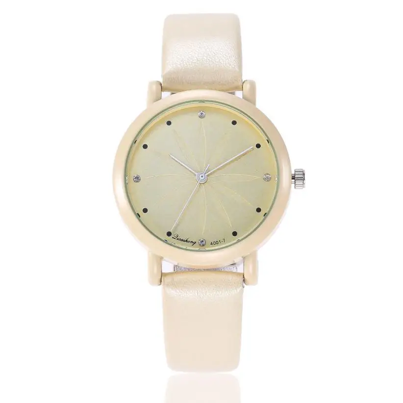 Watches For Women Fashion Leather Band Round Gold White Analog Quartz Round Wrist Watch Female Watches Ladies reloj mujer A1
Watches For Women Fashion Leather Band Round Gold White Analog Quartz Round Wrist Watch Female Watches Ladies reloj mujer A1