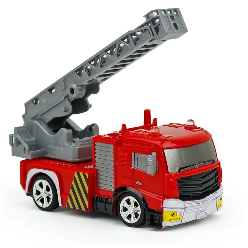 1:58 Mini Model Truck Diecast Fire Trucks RC Car Toy With Remote Control Water-Tank Lorry Or Ladder Children's Christmas Gifts
1:58 Mini Model Truck Diecast Fire Trucks RC Car Toy With Remote Control Water-Tank Lorry Or Ladder Children's Christmas Gifts