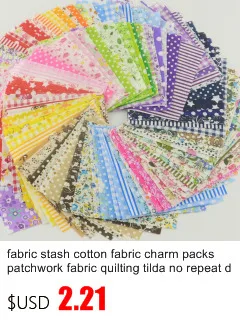 Booksew Tkanina Lniana Bawełniana metrów Tissu DIY Materiał Poduszka Sofa Obrus Torba Kurtyna Dom Tela Kołdra Patchwork - Wianko - 159