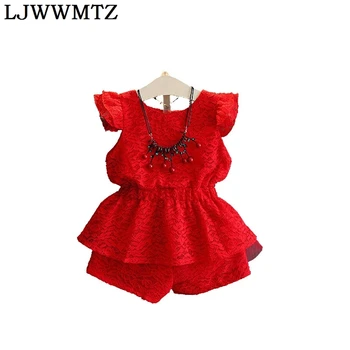 LJWWMTZ AQJ60070 Children's wear 2018 new Korean version waist girls suit tops + shorts children's wear
LJWWMTZ AQJ60070 Children's wear 2018 new Korean version waist girls suit tops + shorts children's wear