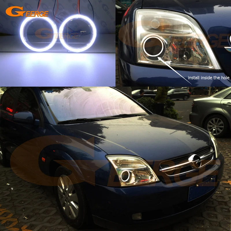 For Opel Vectra C 2002 2003 2004 Excellent angel eyes Ultra bright illumination COB led angel eyes kit
For Opel Vectra C 2002 2003 2004 Excellent angel eyes Ultra bright illumination COB led angel eyes kit