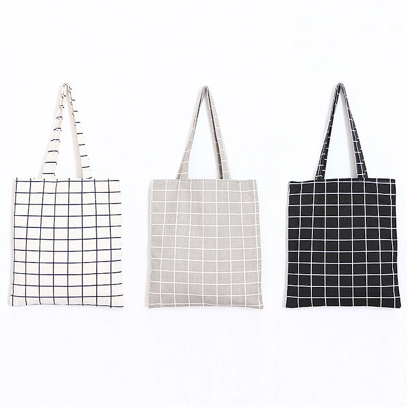 Fashion ladies girls casual handbags popular bags cotton linen striped grid shoulder bag Durable canvas bag Shopping handbag
Fashion ladies girls casual handbags popular bags cotton linen striped grid shoulder bag Durable canvas bag Shopping handbag