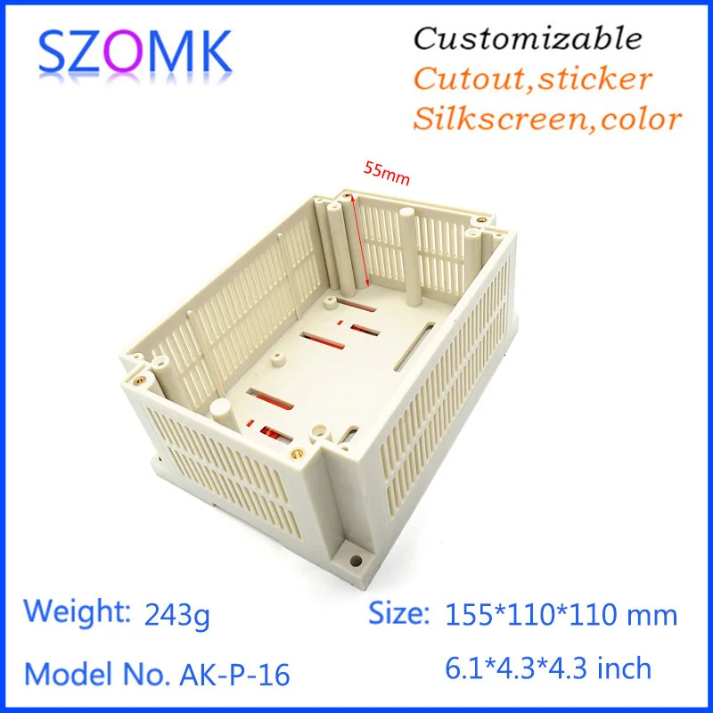 plc plastic din rail enclosure junction housing plastic box enclosure electronic project case instrument enclosure box (5).jpg