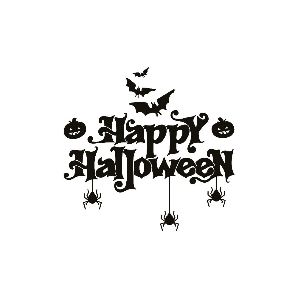 Halloween decora o Happy Halloween Bats Spider Wall Sticker Window Home Decoration halloween decoraci n Living Room Wall Sticker
Halloween decora o Happy Halloween Bats Spider Wall Sticker Window Home Decoration halloween decoraci n Living Room Wall Sticker