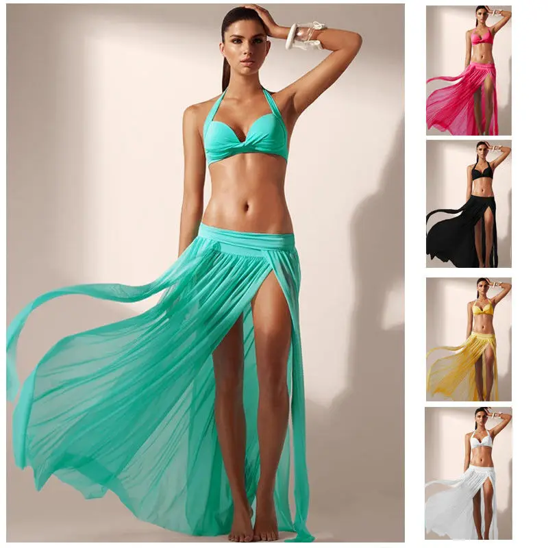 New Fashion Sexy Chiffon Bikini Skirt Swimsuit Sheer Beach Boho Maxi Skirt Veil Sarong Long Skirts Stylish Womens Chiffon Skirt
New Fashion Sexy Chiffon Bikini Skirt Swimsuit Sheer Beach Boho Maxi Skirt Veil Sarong Long Skirts Stylish Womens Chiffon Skirt