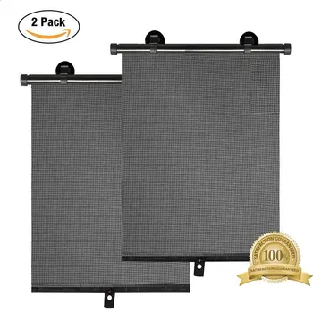 Universal Car Side Window Sun Shade Protector Auto Shade Roller Retractable Sunshade for Rear Windows with Suction Cups
Universal Car Side Window Sun Shade Protector Auto Shade Roller Retractable Sunshade for Rear Windows with Suction Cups