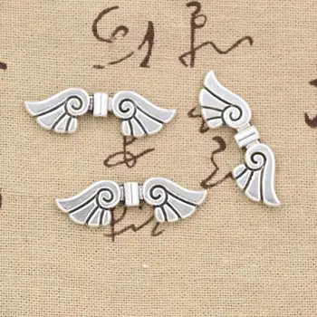 6pcs Charms Angel Wings Bead 36x12mm Antique Pendant fit,Vintage Tibetan Silver color,DIY For Handmade Jewelry
6pcs Charms Angel Wings Bead 36x12mm Antique Pendant fit,Vintage Tibetan Silver color,DIY For Handmade Jewelry