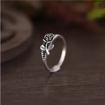 New Thai Silver Fashion 925 Sterling Silver Jewelry Personality Rose Atmosphere Exquisite Accessories Female Opening Ring SR246
New Thai Silver Fashion 925 Sterling Silver Jewelry Personality Rose Atmosphere Exquisite Accessories Female Opening Ring SR246