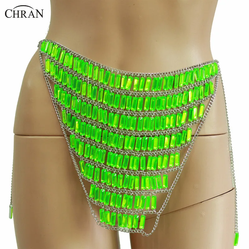 Chran Women's Underwear Sequin Body Chain Sexy Canival Burning Man Chain Showgirl Dress Decor Dance Jewelry
Chran Women's Underwear Sequin Body Chain Sexy Canival Burning Man Chain Showgirl Dress Decor Dance Jewelry