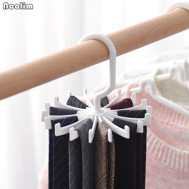 NOOLIM Rotating Tie Holder Hook Clothes Hanger White Plastic Tie Rack Scarf Hanger Belts Hanger Holders 20 Ties Neck Tie Holder
NOOLIM Rotating Tie Holder Hook Clothes Hanger White Plastic Tie Rack Scarf Hanger Belts Hanger Holders 20 Ties Neck Tie Holder