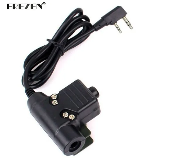 Фото U94 ptt-кабель с вилкой военный адаптер Z113 стандартная версия для рации Motorola Kenwood TYT | Рации (32784603207)
