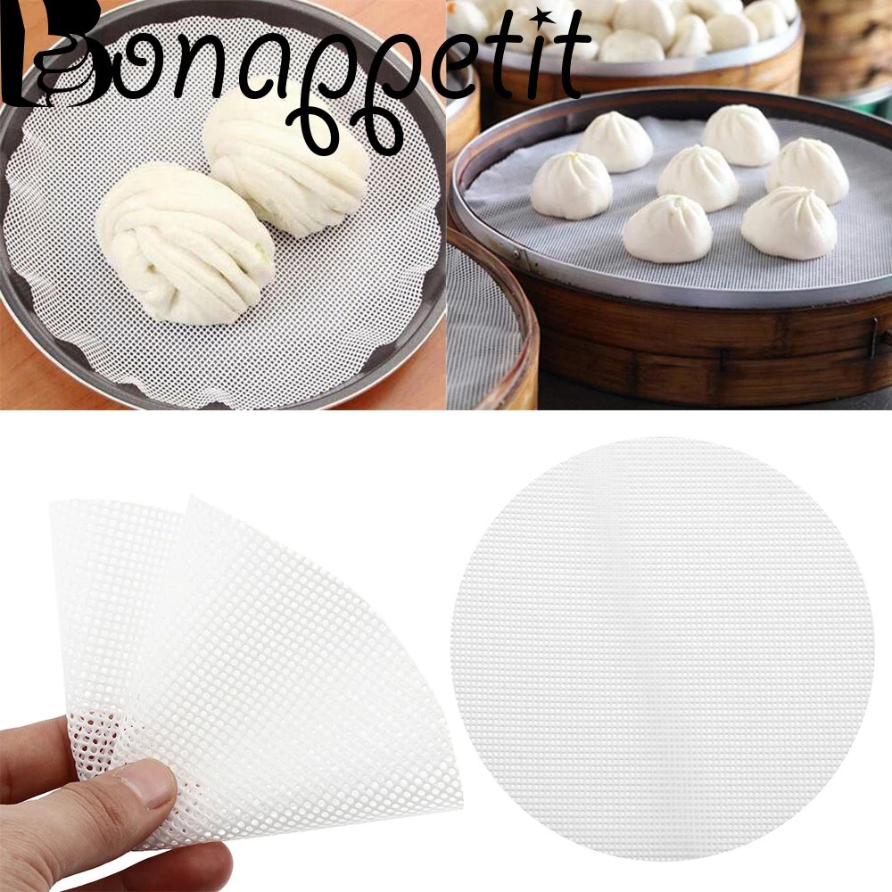 1PC White Non-Stick White Silicone Steamer Pad Dim Sum Paper Restaurant Steamers Mat Kitchen Cooking Tools
1PC White Non-Stick White Silicone Steamer Pad Dim Sum Paper Restaurant Steamers Mat Kitchen Cooking Tools