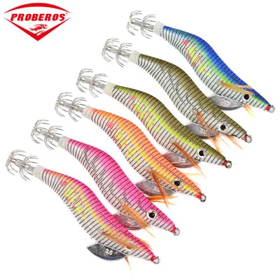 Global hot sale 6 color wood shrimp luminous squid squid needle 2.5# octopus hook squid shrimp with box road bait
Global hot sale 6 color wood shrimp luminous squid squid needle 2.5# octopus hook squid shrimp with box road bait