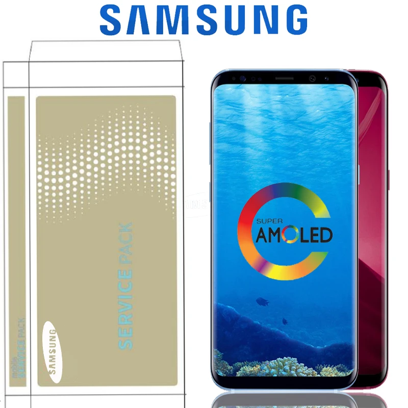 The Burn-Shadow LCD With Frame For SAMSUNG GALAXY Display S8 G950 G950F S8 Plus G955 G955F Touch Screen Digitizer Replacement
The Burn-Shadow LCD With Frame For SAMSUNG GALAXY Display S8 G950 G950F S8 Plus G955 G955F Touch Screen Digitizer Replacement