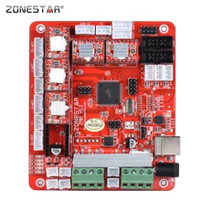 ZONESTAR ZRIB Bộ Điều Khiển Ban Bo Mạch Chủ Mainboard 3D Máy In Phần cho i3 FDM 3D Máy In DIY Tự Chi Tiết Lắp Ráp(China)