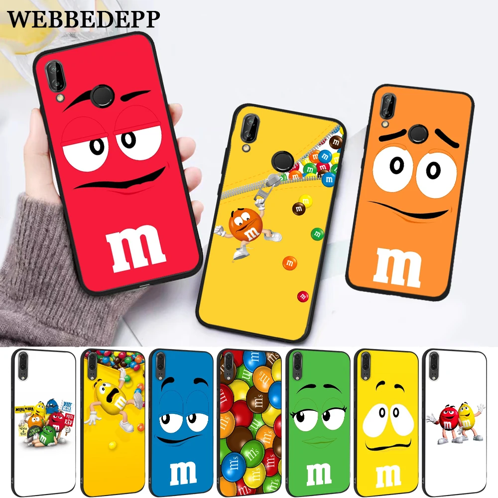 WEBBEDEPP M&M's Chocolate Silicone Case for Huawei P8 Lite 2015 2017 P9 2016 Mimi P10 P20 Pro P Smart 2019 P30
WEBBEDEPP M&M's Chocolate Silicone Case for Huawei P8 Lite 2015 2017 P9 2016 Mimi P10 P20 Pro P Smart 2019 P30