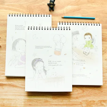 1pcs art blank sketchbook picture book hand-painted book painting paper drawing a4 paper sketchbook drawing color lead book
1pcs art blank sketchbook picture book hand-painted book painting paper drawing a4 paper sketchbook drawing color lead book