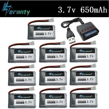 Teranty Power 3.7V 650mAh Li-po Battery For SYMA X5C X5C-1 X5 H5C X5SW 852540 3.7V Drone Rechargeable Lithium Battery 10Pcs/Sets
Teranty Power 3.7V 650mAh Li-po Battery For SYMA X5C X5C-1 X5 H5C X5SW 852540 3.7V Drone Rechargeable Lithium Battery 10Pcs/Sets