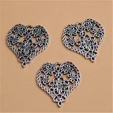 WKOUD 4pcs Silver Color hollow metal heart alloy pendants earrings bracelet DIY metal jewelry charm handmade A1268
WKOUD 4pcs Silver Color hollow metal heart alloy pendants earrings bracelet DIY metal jewelry charm handmade A1268