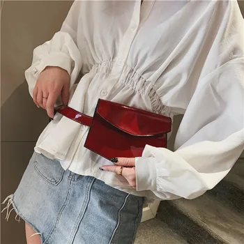 2019 Fashion New Women Casual Outdoor Patent Leather Hasp Solid Pure Color Messenger Bag Chest Bag Waist Bag Shoulder Pockets
2019 Fashion New Women Casual Outdoor Patent Leather Hasp Solid Pure Color Messenger Bag Chest Bag Waist Bag Shoulder Pockets