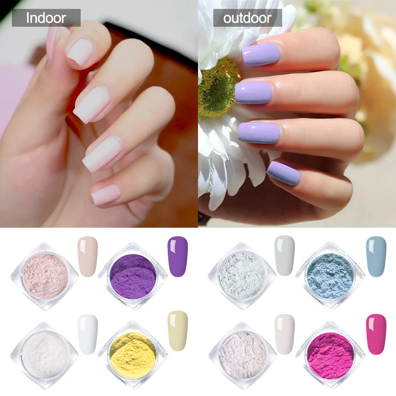 Modelones 1g Sunlight Sensitive Changing Color Nail Powder UV Light Photochromic Pigment Powder For UV Gel Polish Decorations
Modelones 1g Sunlight Sensitive Changing Color Nail Powder UV Light Photochromic Pigment Powder For UV Gel Polish Decorations