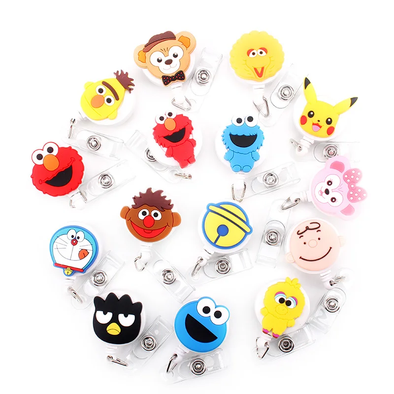 15 Pcs lovely animal Cartoon Stretch Badge Reel Bus card student nurse ID Name Card Badge Holder 2019 School office supplies
15 Pcs lovely animal Cartoon Stretch Badge Reel Bus card student nurse ID Name Card Badge Holder 2019 School office supplies