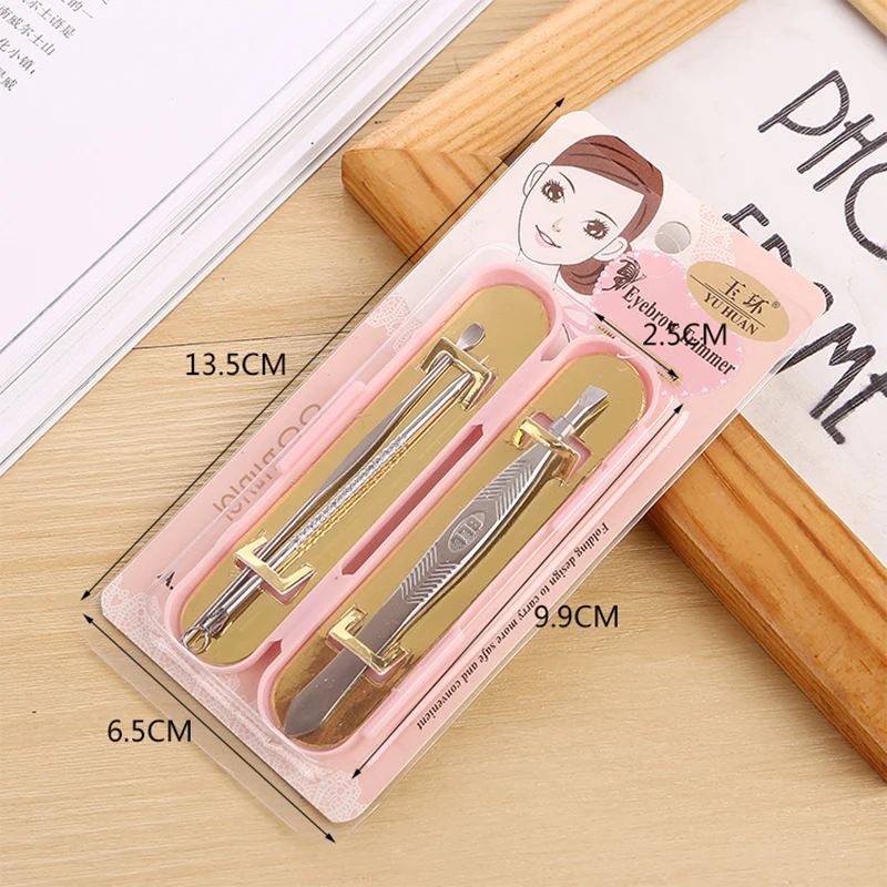 Liplasting 3pcs/Set Stainless Steel Multi-functional Acne Needle Eyebrow Hairpin Ear Spoon Cosmetic Makeup Tools
Liplasting 3pcs/Set Stainless Steel Multi-functional Acne Needle Eyebrow Hairpin Ear Spoon Cosmetic Makeup Tools