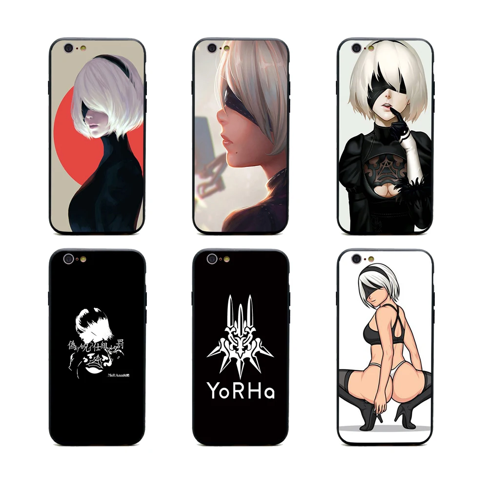 nier automata phone cases TPU+PC Black covers for iPhone X 6 6s 7 8 plus 5 5s se for Apple best High Quality Housing
nier automata phone cases TPU+PC Black covers for iPhone X 6 6s 7 8 plus 5 5s se for Apple best High Quality Housing
