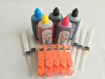Refill ink kit for hp 178 364 564 for HP Photosmart 7510 B8550 C5324 C5380 C6324 C6380 D5460 C309a C309n C310a C410b C510a chip
Refill ink kit for hp 178 364 564 for HP Photosmart 7510 B8550 C5324 C5380 C6324 C6380 D5460 C309a C309n C310a C410b C510a chip