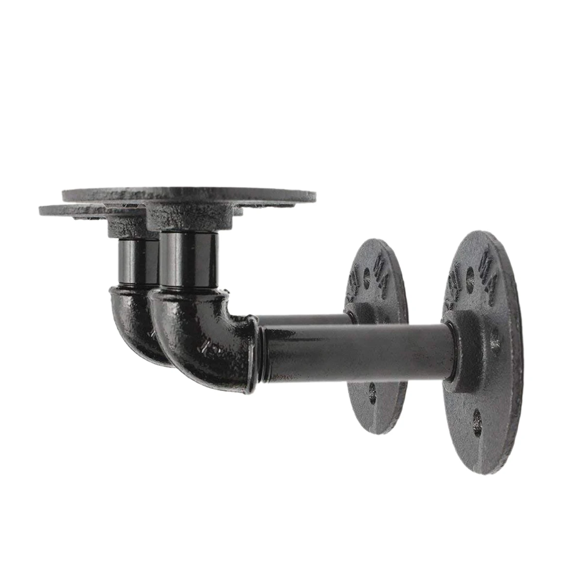 2Pcs Industrial Black Iron Pipe Bracket Wall Mounted Floating Shelf Hanging Wall Hardware Decor For Farmhouse Shelving Hardware
2Pcs Industrial Black Iron Pipe Bracket Wall Mounted Floating Shelf Hanging Wall Hardware Decor For Farmhouse Shelving Hardware