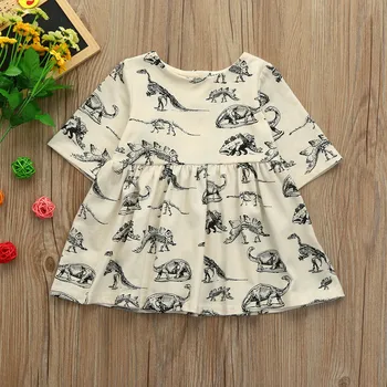 Toddler Infant Baby Girls Cartoon Dinosaur Print Sun Dresses Clothes Outfits Baby Girl Summer Dress 2019 Sukienka Niemowleca
Toddler Infant Baby Girls Cartoon Dinosaur Print Sun Dresses Clothes Outfits Baby Girl Summer Dress 2019 Sukienka Niemowleca