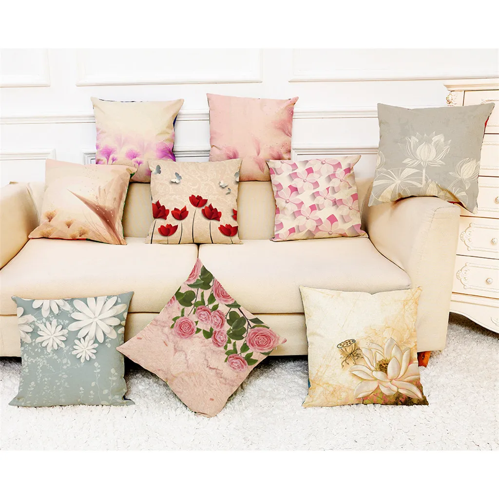 Flower Pattern Cushion Cover Decorative Pillows Cover For Sofa Seat Soft Pillow Case 45x45cm Home Decor
Flower Pattern Cushion Cover Decorative Pillows Cover For Sofa Seat Soft Pillow Case 45x45cm Home Decor