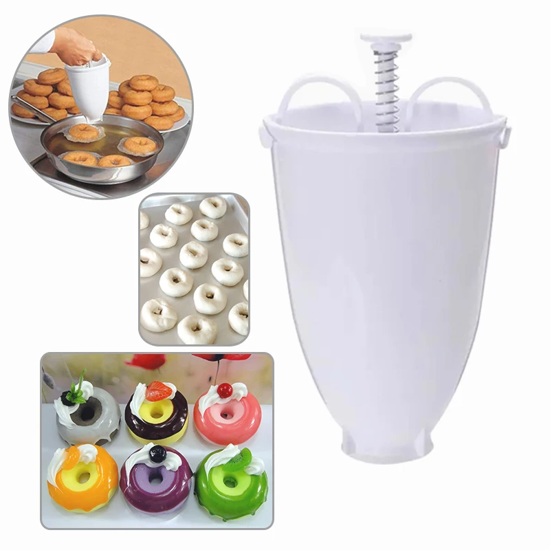 Kitchen baking donut maker,Plastic Arabic Waffle mold Dispenser Deep Fry pastry tools Donut Mould
Kitchen baking donut maker,Plastic Arabic Waffle mold Dispenser Deep Fry pastry tools Donut Mould