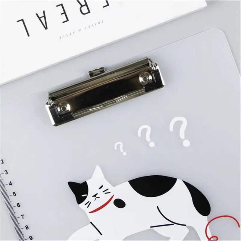 Coloffice Cute Cartoon Clipboard Transparent Vertical Writing Board A4 Folder Clip Stationery Office&School Supplies 31*22cm 1PC
Coloffice Cute Cartoon Clipboard Transparent Vertical Writing Board A4 Folder Clip Stationery Office&School Supplies 31*22cm 1PC
