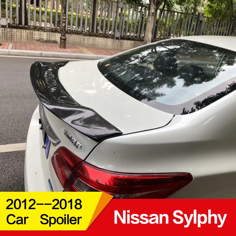 Use for Nissan Sylphy sentra spoiler 2012 13 14 15 16 17 18 year carbon fiber/FRP rear wing R style Sport Accessories
Use for Nissan Sylphy sentra spoiler 2012 13 14 15 16 17 18 year carbon fiber/FRP rear wing R style Sport Accessories
