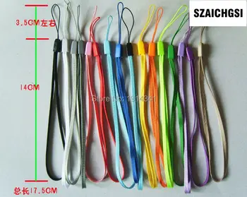 

SZAICHGSI wrist hand cell phone mobile chain straps keychain Charm Cords DIY Hang Rope Lariat Lanyard wholesale 4000pcs/lot