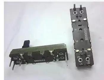 DJ mixer fader push 3.5 cm straight sliding potentiometer Switches B500KX2 10MM axis
DJ mixer fader push 3.5 cm straight sliding potentiometer Switches B500KX2 10MM axis