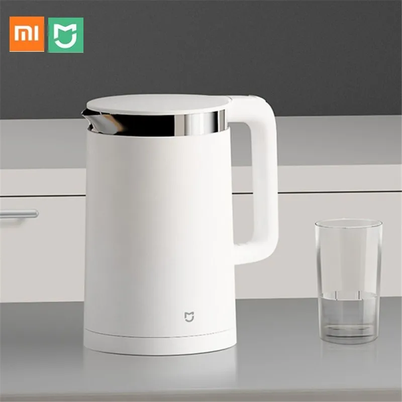 Xiaomi Mijia Electric Water Kettle Smart Home APPControl 12 Hours Constant Temperature Control 1.5L 1800W Stainless Steel Kettle
Xiaomi Mijia Electric Water Kettle Smart Home APPControl 12 Hours Constant Temperature Control 1.5L 1800W Stainless Steel Kettle
