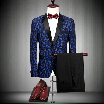 Men Suits 2019 Slim Fit Mens Floral Print Suit Two Piece Wedding Tuxedo Suits For Men Luxury Brand Party Prom Wear M- 4XL 86210
Men Suits 2019 Slim Fit Mens Floral Print Suit Two Piece Wedding Tuxedo Suits For Men Luxury Brand Party Prom Wear M- 4XL 86210