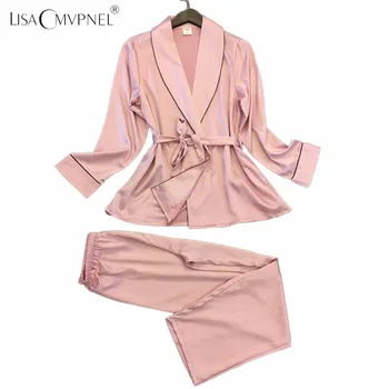 Lisacmvpnel Long Style Soft Breathable Women Pajamas Rayon Casual Female Pajama set Twinset Women Homewear
Lisacmvpnel Long Style Soft Breathable Women Pajamas Rayon Casual Female Pajama set Twinset Women Homewear