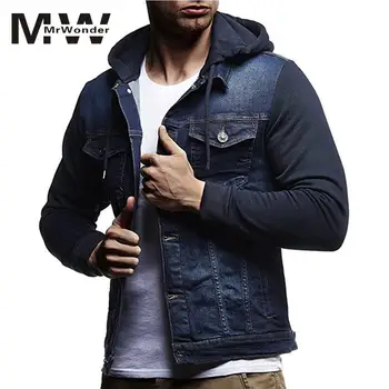2018 Autumn New Denim Hooded Tops Coats Men Warm Jackets Fashion Patchwork Trendy Plus SIze Male's Jacket Tops Coat san0
2018 Autumn New Denim Hooded Tops Coats Men Warm Jackets Fashion Patchwork Trendy Plus SIze Male's Jacket Tops Coat san0