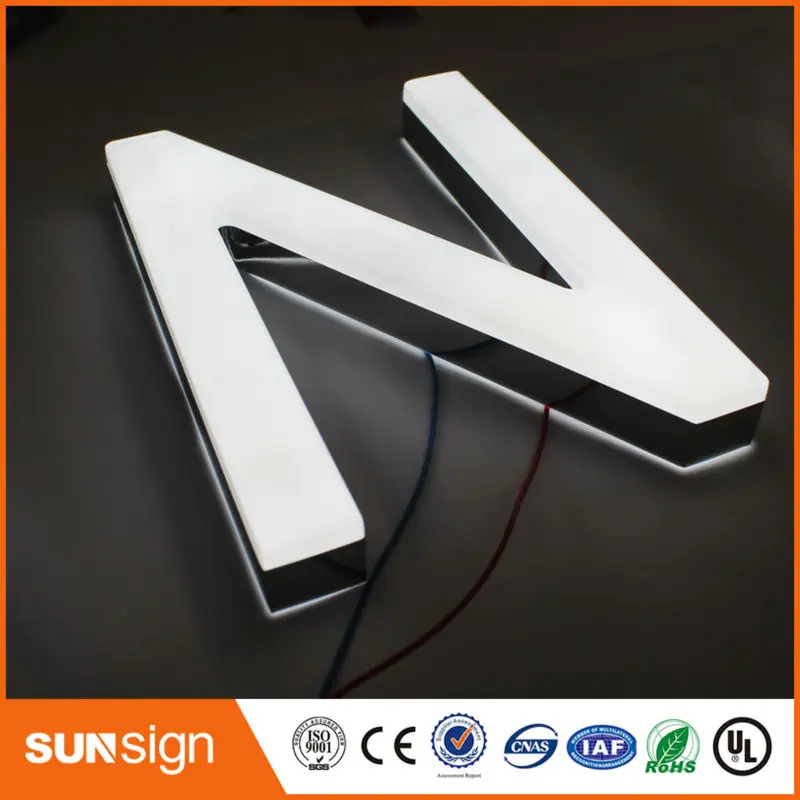 Wholesale 3d stainless steel letter illuminated led letter
Wholesale 3d stainless steel letter illuminated led letter